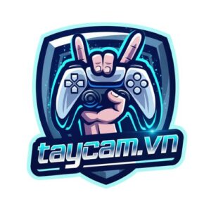 Logo TAYCAMVN thương hiệu chuyên cung cấp tay cầm chơi game chính hãng