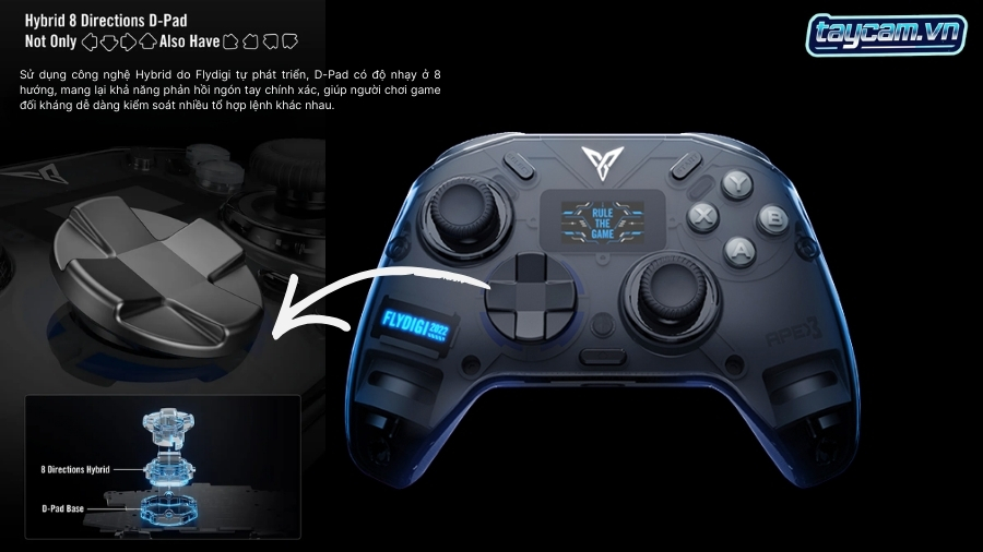 d pad hybrid 8 huong flydigi