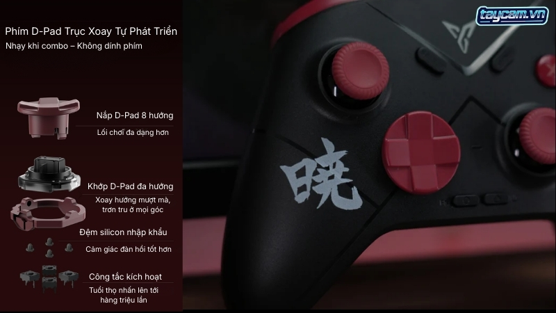 d pad truc xoay doc quyen flydigi direwolf 3 naruto