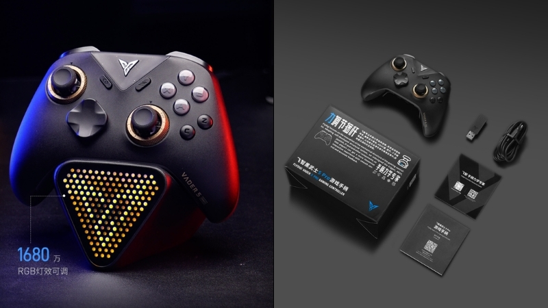 de sac rgb va bo san pham flydigi vader 5 pro