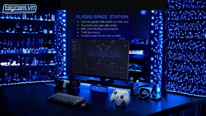 flydigi space station 4 0 phan mem tuy chinh tay cam gaming
