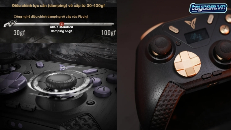 joystick hop kim dieu chinh luc flydigi apex 4