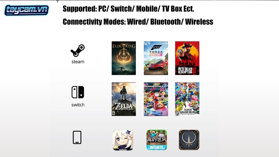 ket noi da nen tang flydigi apex 3