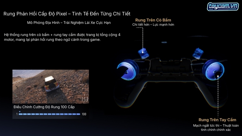 rung counterweight motor flydigi vader 5 pro