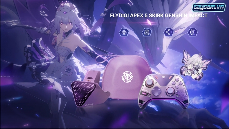 Flydigi Apex 5 Skirk Genshin Impact