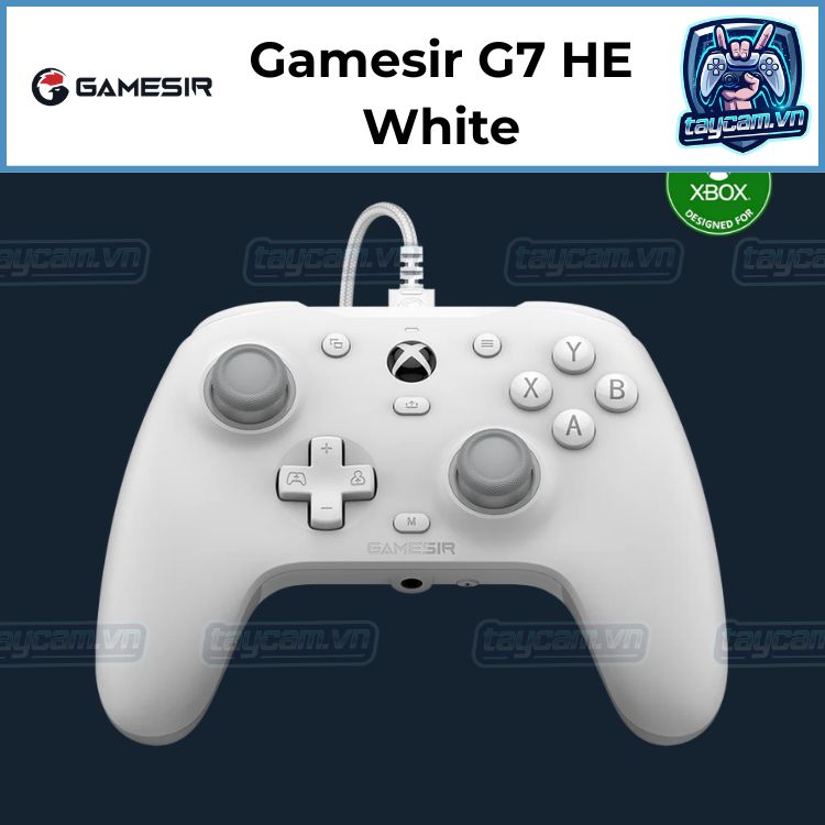 tay cam gamesir g7 he white
