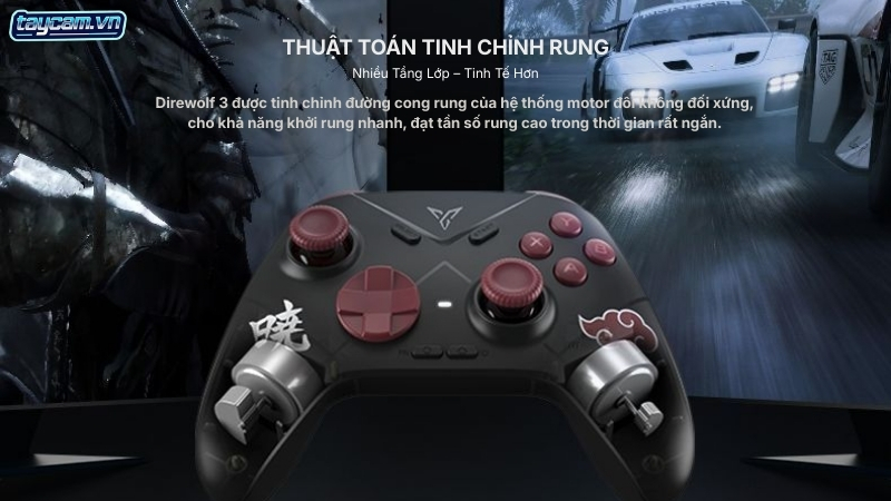 thuat toan rung tinh chinh flydigi direwolf 3 naruto
