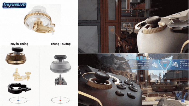 Nguyên lý hoạt động của cần analog Hall Effect sử dụng cảm biến từ trường