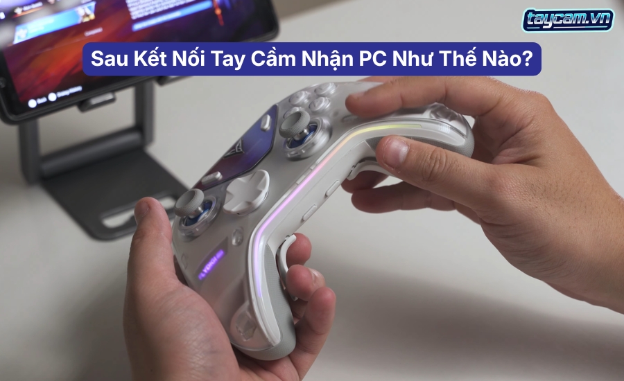 Sau Kết Nối Tay Cầm Nhận PC Như Thế Nào?