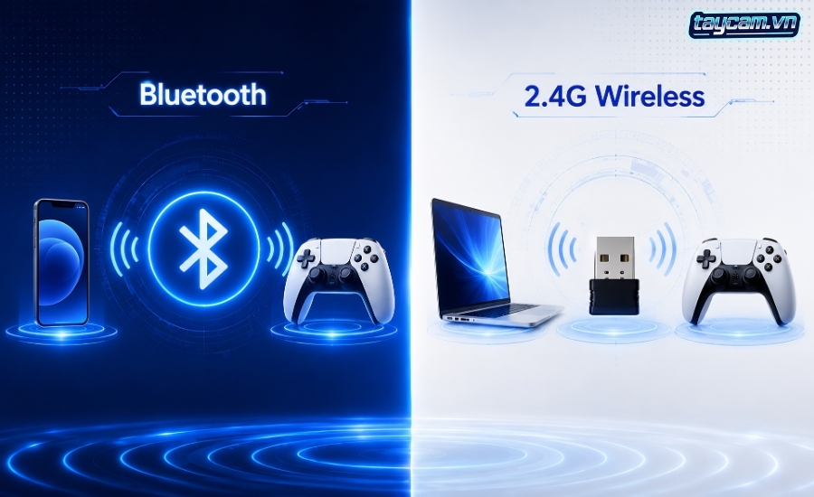 Bluetooth Và 2.4G Wireless Là Gì?