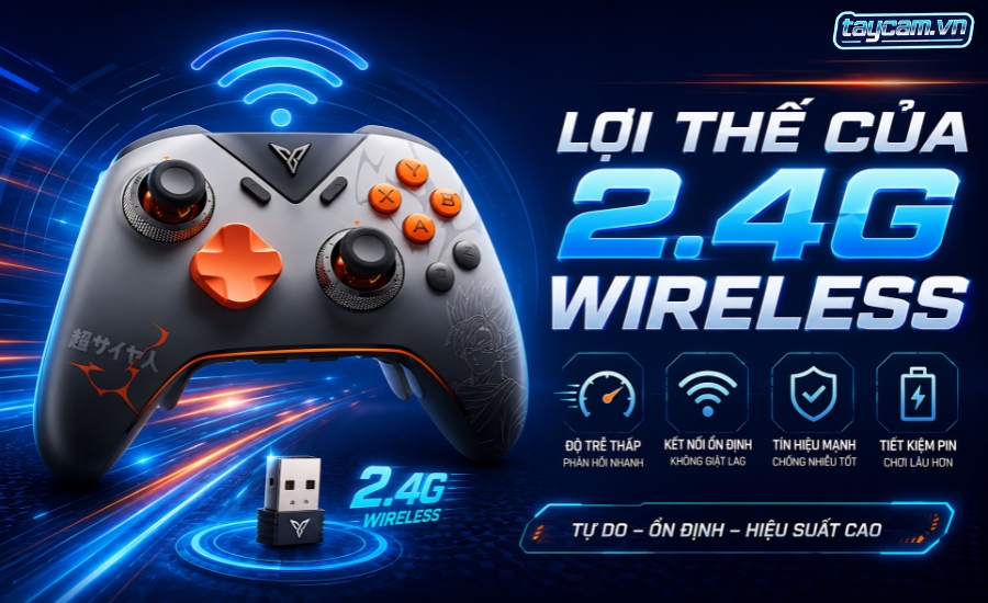Lợi Thế Của 2.4G Wireless