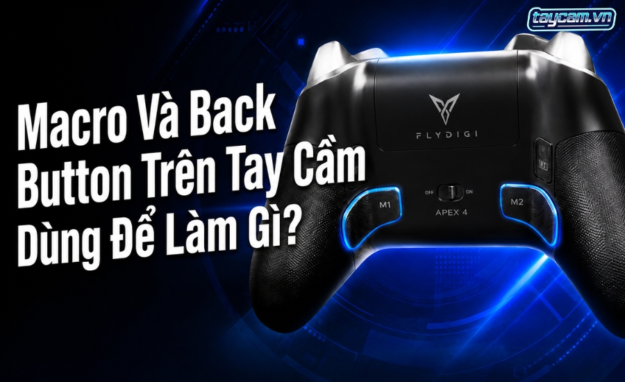 Macro Và Back Button Trên Tay Cầm Dùng Để Làm Gì?